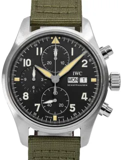 IWC Pilot IW387901 41mm Stainless steel Black