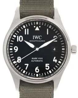 IWC Pilot Mark IW327009 ( EXUPÉRY) 40mm Stainless steel Black