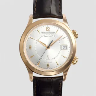 Jaeger-LeCoultre Master Memovox Q1412530 40mm Rose gold Silver