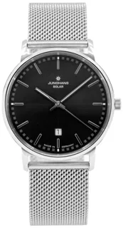 Junghans Milano Solar 014/4061.44 Stainless steel Black