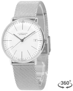 Junghans max bill 027/4106.46 Stainless steel White