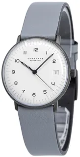 Junghans max bill 27/4006.02 Stainless steel and Gray PVD White