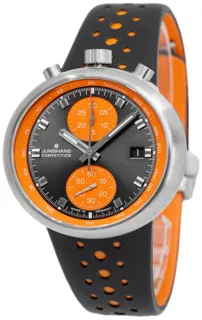 Junghans Competion 1972 Lt.Ed 27/4203.00 Stainless steel Orange and Gray