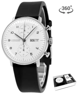 Junghans max bill 363/2919.00 Stainless steel White