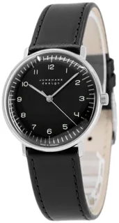 Junghans max bill 27/3702.02 Stainless steel Black