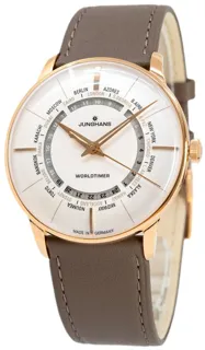 Junghans Meister 27501201 40mm Stainless steel White