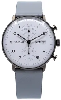 Junghans max bill 27/4008.02 Stainless steel and Gray PVD White