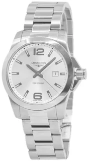 Longines Conquest L3.760.4.76.6 43mm Stainless steel Silver