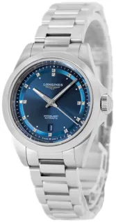 Longines Conquest L3.320.4.97.6 Stainless steel blue