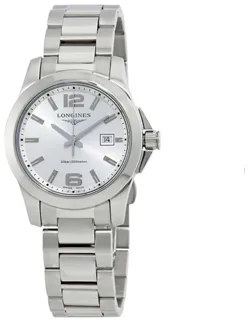 Longines Conquest L3.376.4.76.6 Stainless steel Silver