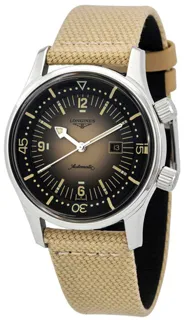 Longines Heritage L3.374.4.30.2 Stainless steel Beige