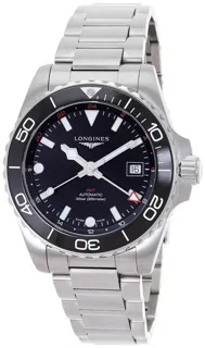 Longines HydroConquest L37904566 41mm Stainless steel Black