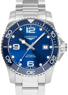 Longines HydroConquest L3.781.4.96.6 Stainless steel Blue