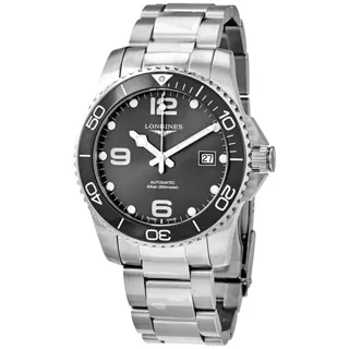 Longines HydroConquest L3.782.4.76.6 Stainless steel Gray