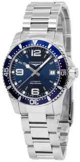 Longines HydroConquest L3.742.4.96.6 Stainless steel Blue