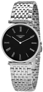 Longines La Grande Classique L4.709.4.51.6 33mm Stainless steel Black