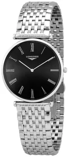 Longines La Grande Classique L4.766.4.51.6 37mm Stainless steel Black