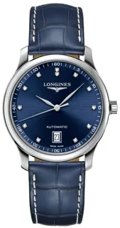 Longines Master Collection L2.628.4.97.0 Stainless steel Blue