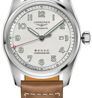 Longines Spirit L3.811.4.73.2 42mm Stainless steel Silver