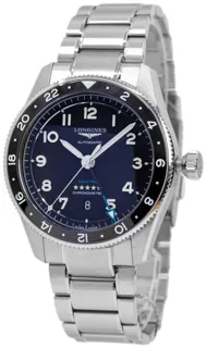 Longines Spirit L3.812.4.53.6 42mm Stainless steel Black