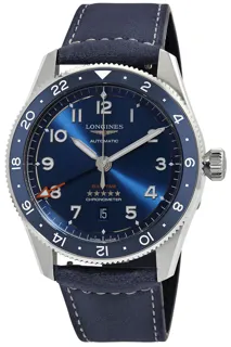 Longines Spirit L3.812.4.93.2 42mm Stainless steel Blue