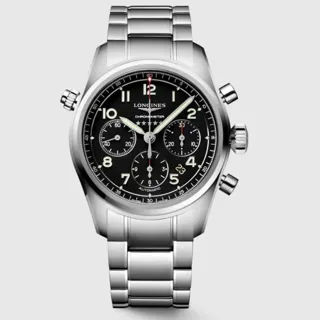 Longines Spirit L3.820.4.53.6 42mm Stainless steel Black