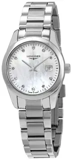 Longines Conquest Classic L2.286.4.87.6 Stainless steel White