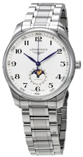 Longines Master Moonphase L29194786 Stainless steel Silver