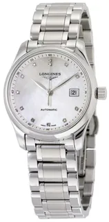 Longines Master Collection L2.257.4.87.6 Stainless steel White