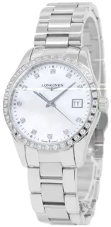 Longines Conquest Classic L23860876 Stainless steel White