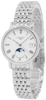 Longines Elegant L4.330.4.11.6 Stainless steel White