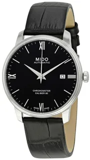 Mido Baroncelli III M027.408.16.058.00 Stainless steel Black