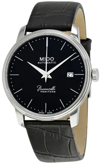 Mido Baroncelli M027.407.16.050.00 39mm Stainless steel Black