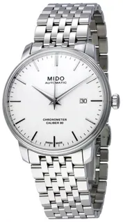 Mido Baroncelli M027.408.11.011.00 40mm Stainless steel White