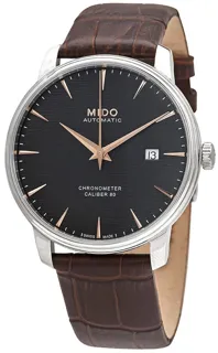 Mido Baroncelli M027.408.16.061.00 40mm Stainless steel Gray