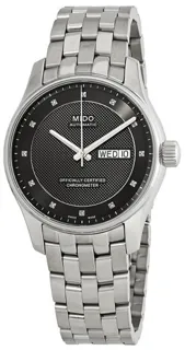 Mido Belluna M0014311106692 Stainless steel Black