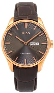 Mido Belluna M024.630.36.061.00 Yellow gold and Stainless steel Brown