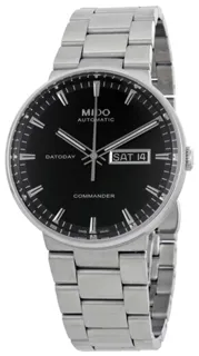 Mido Commander M014.430.11.051.80 Stainless steel Black