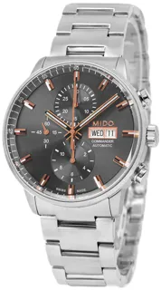 Mido Commander M016.414.11.061.00 Stainless steel Gray