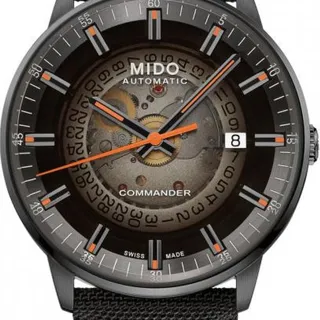 Mido Commander M021.407.37.411.00 40mm Stainless steel Black