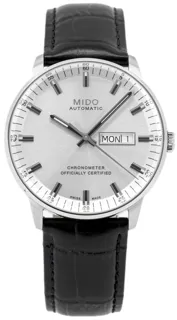 Mido Commander M021.431.16.031.00 40mm Stainless steel Silver