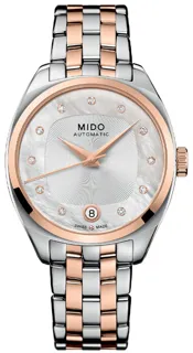 Mido Belluna Royal M0243072211600 Yellow gold and Stainless steel White