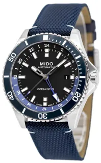 Mido Ocean Star GMT M026.629.17.051.00 Stainless steel Black