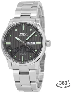 Mido Multifort M005.430.11.061.81 Stainless steel Gray