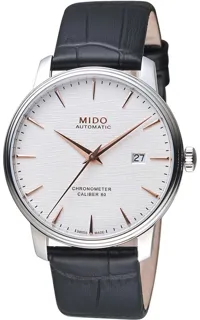 Mido Baroncelli M027.408.16.031.00 40mm Stainless steel Silver