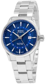 Mido Multifort M0384291104100 Stainless steel Blue