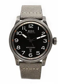 Mido Multifort M032.607.36.050.00 Stainless steel Black