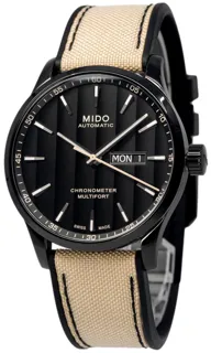 Mido Multifort M038.431.37.051.09 Stainless steel Black