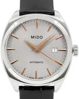 Mido Belluna Royal Auto M0245071607100 Stainless steel Gray