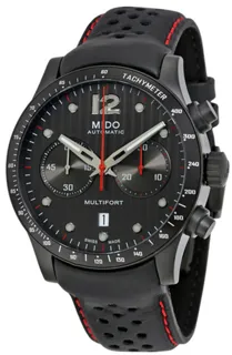 Mido Multifort M025.627.36.061.00 Stainless steel Black